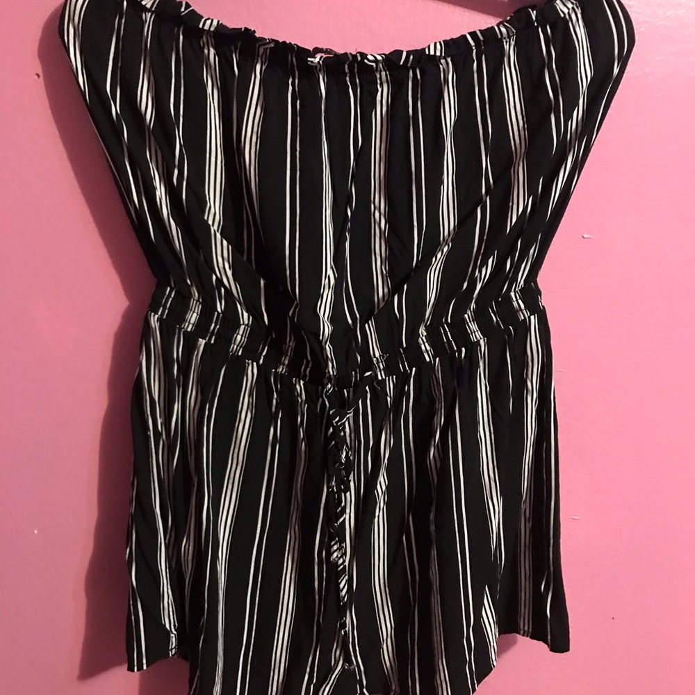 Strap Less Jump Suit